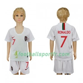 Tenue Portugal Ronaldo 7 Enfant Exterieur Coupe du monde 2018 Maillot de Foot